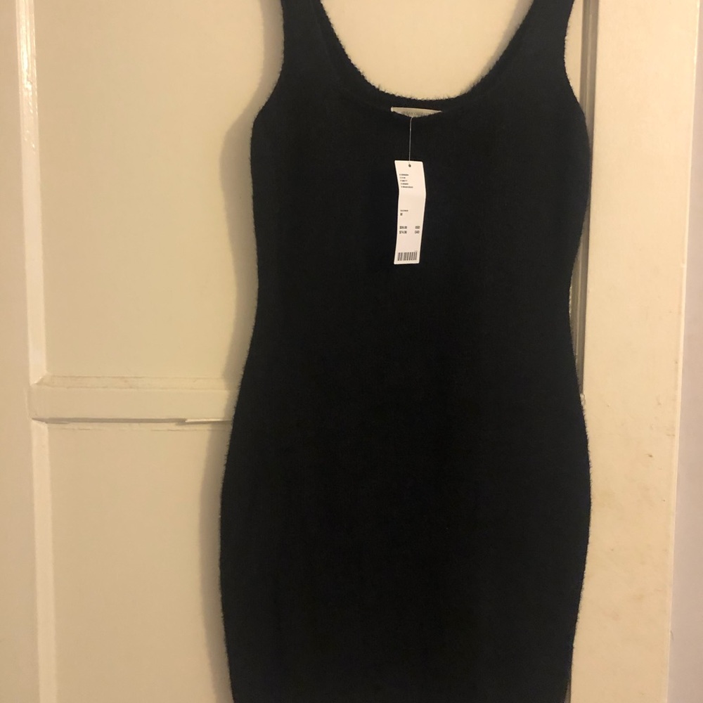 Urban outfitters black knit dress